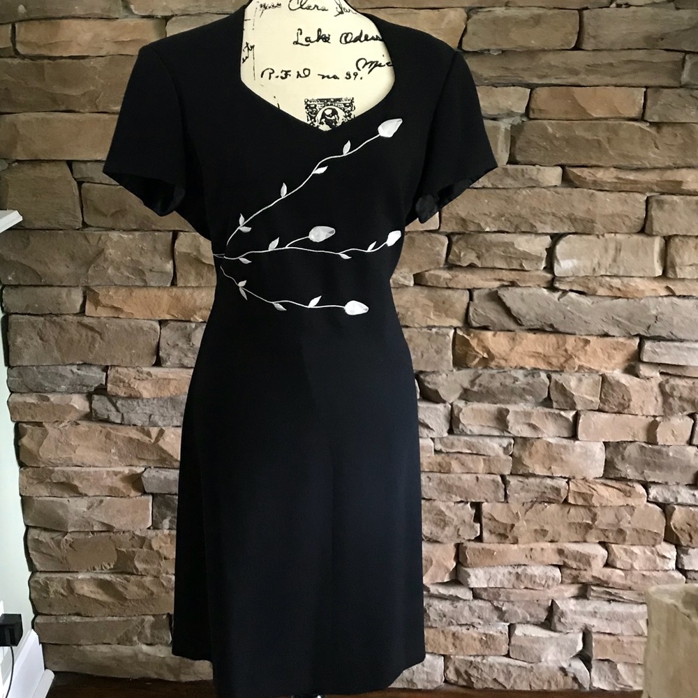 Black dress, Liz Claiborne, size 14, GUC